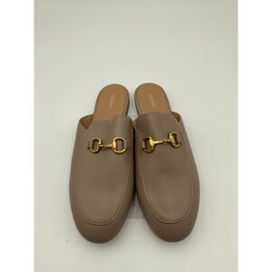 Quince Tan Leather Loafers